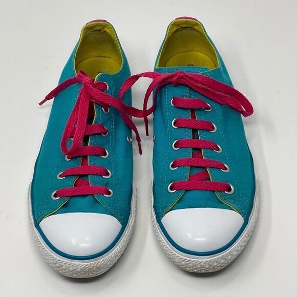 Converse Chuck Taylor All Star Colour Block Double Tongue Sneakers - Picture 5 of 13